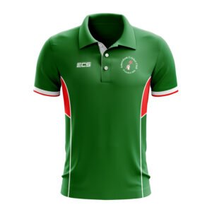 Polo Shirt – Green & Red | Amersham CC (ECS)