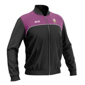 Training Jacket – Black & Purple | Banstead CC (ECS)