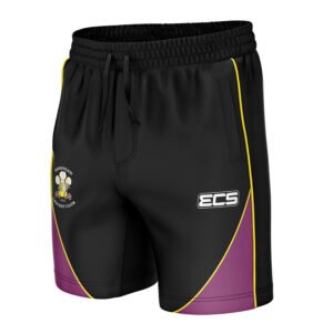 Training Short – Black & Purple | Banstead CC (ECS)
