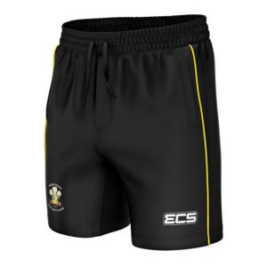Training Short – Black & Yellow Piping | Banstead CC (ECS)