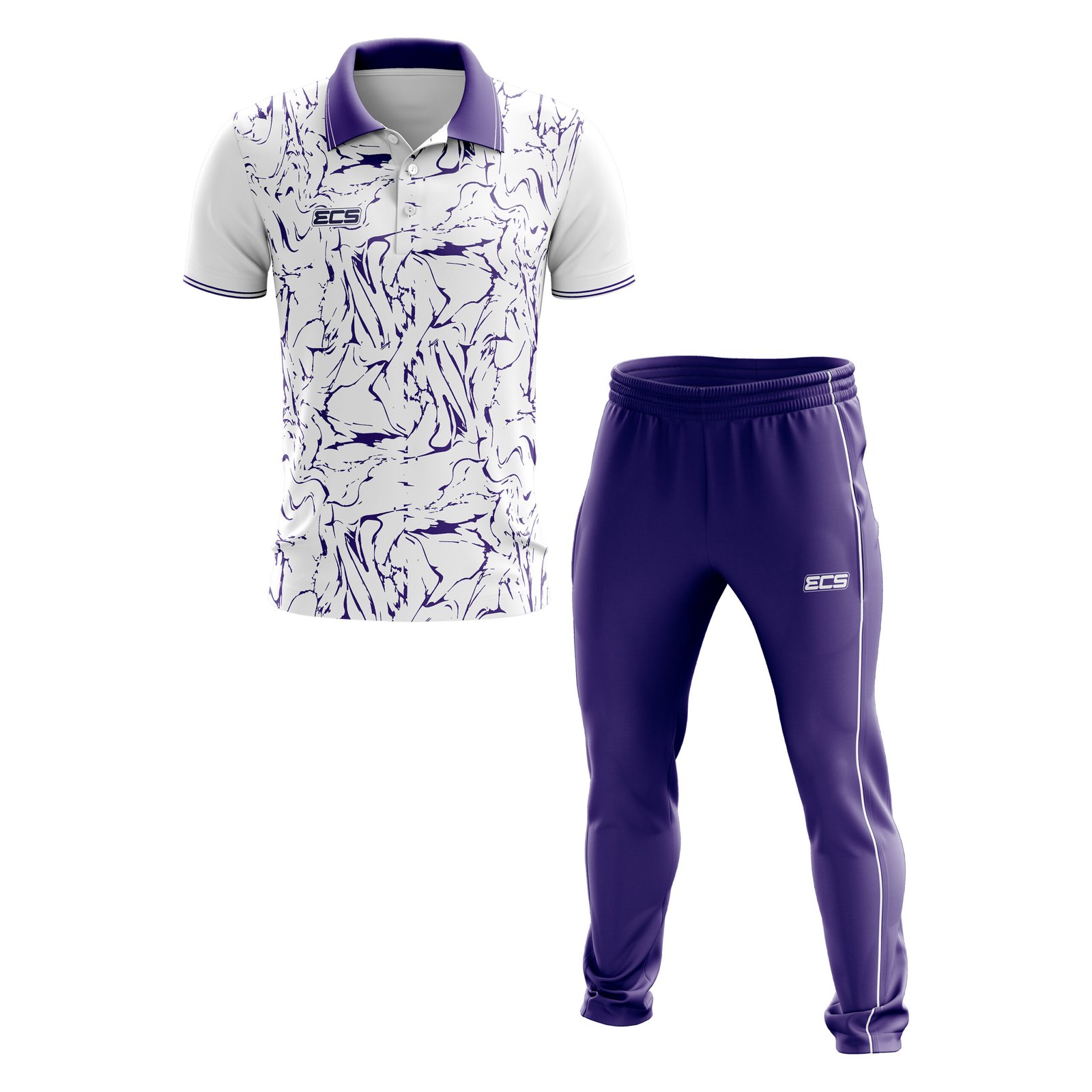 MATCH KIT – DARK PURPLE & WHITE | ECS