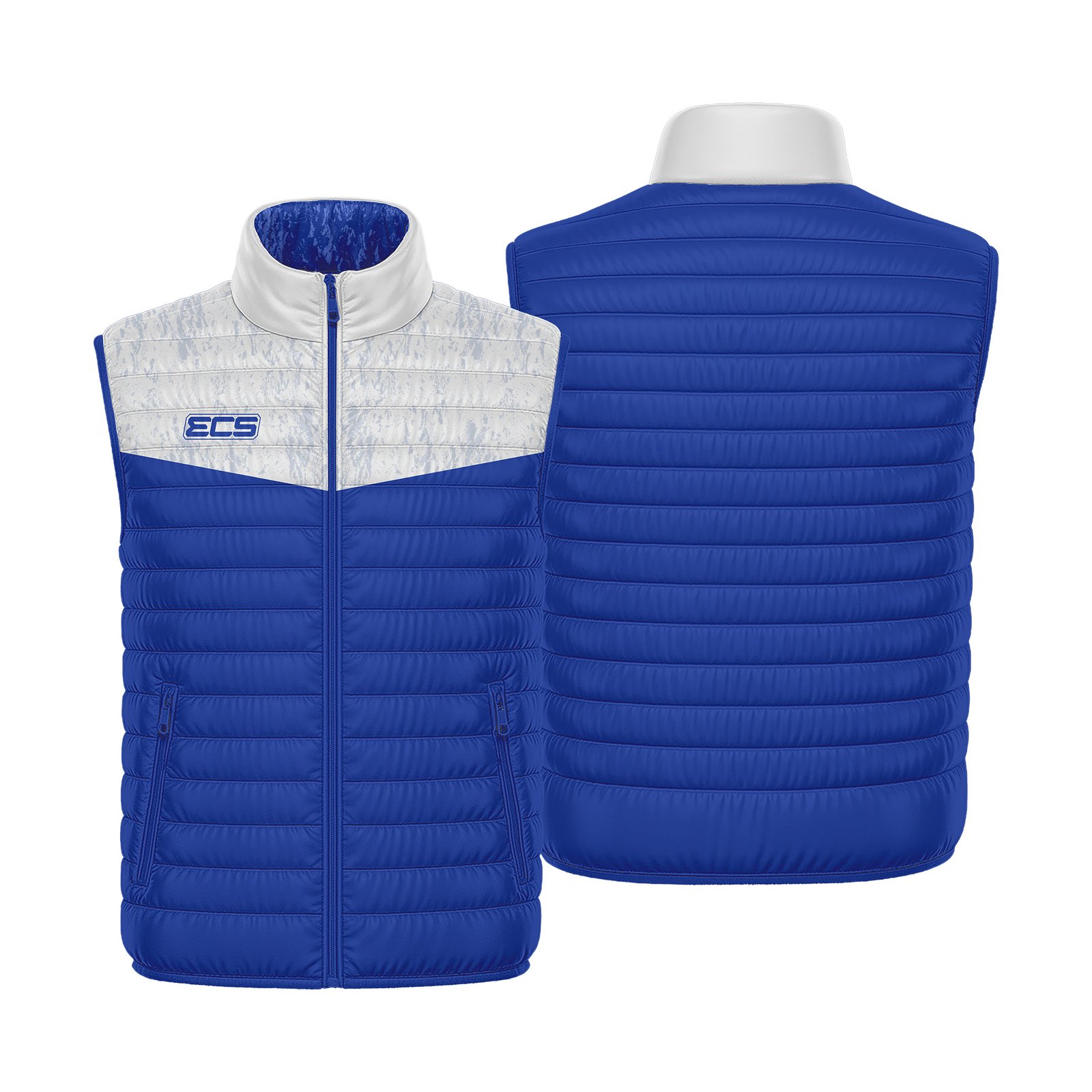 ECS Gilet Jacket – AeroStrike (Range 1) - C2 | Semi‑Sublimated Teamwear