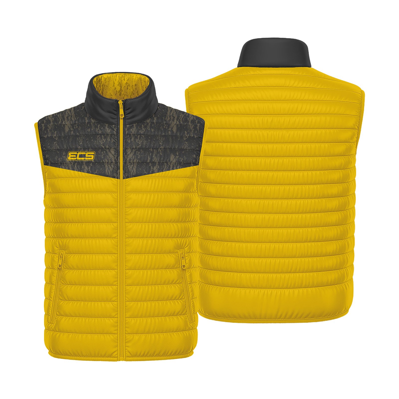 ECS Gilet Jacket – AeroStrike (Range 1) - C4 | Semi‑Sublimated Teamwear