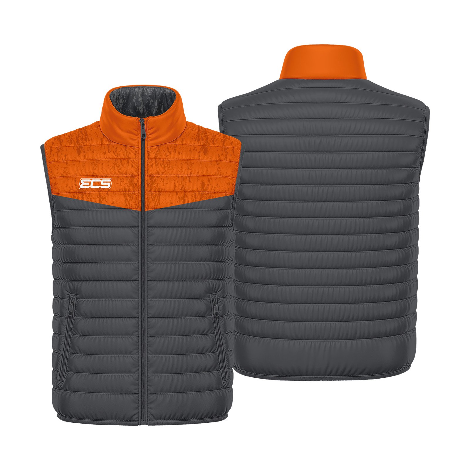 ECS Gilet Jacket – AeroStrike (Range 1) - C5 | Semi‑Sublimated Teamwear