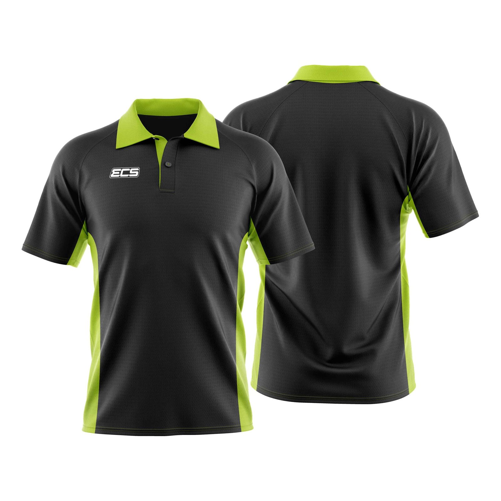 ECS Training Polo – Core (Range 1) – C1 | Semi‑Sublimated Practice Top