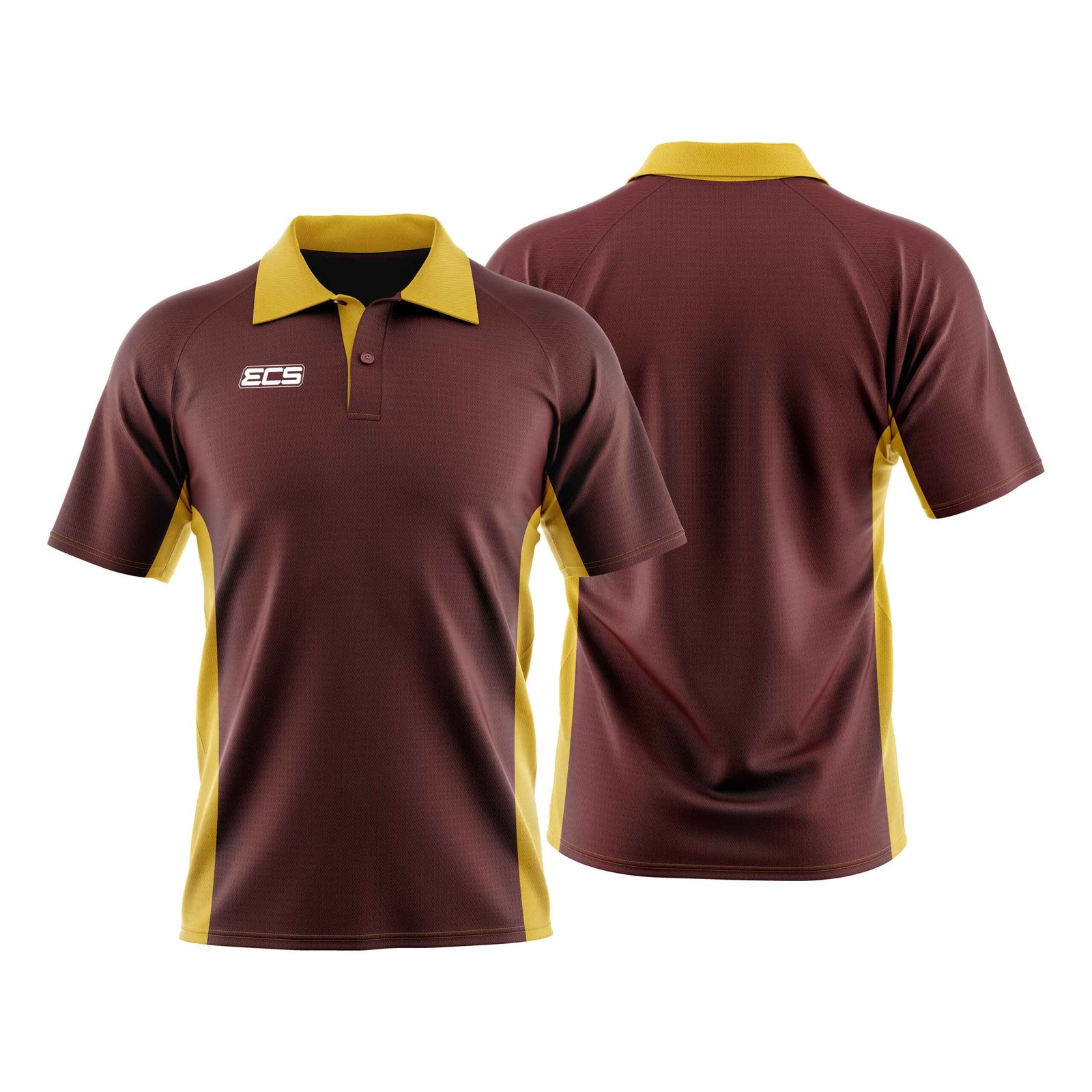 ECS Training Polo – Core (Range 1) – C6 | Semi‑Sublimated Practice Top