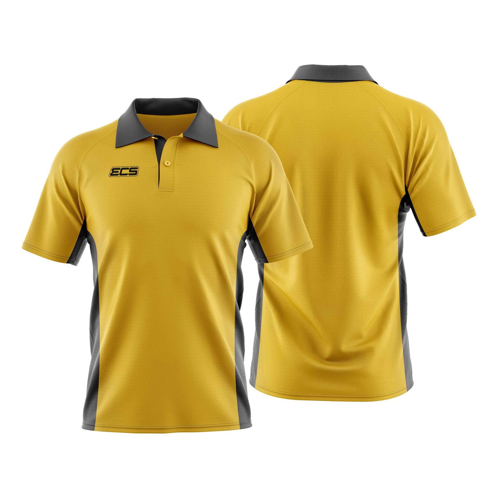 ECS Training Polo – Core (Range 1) – C9 | Semi‑Sublimated Practice Top