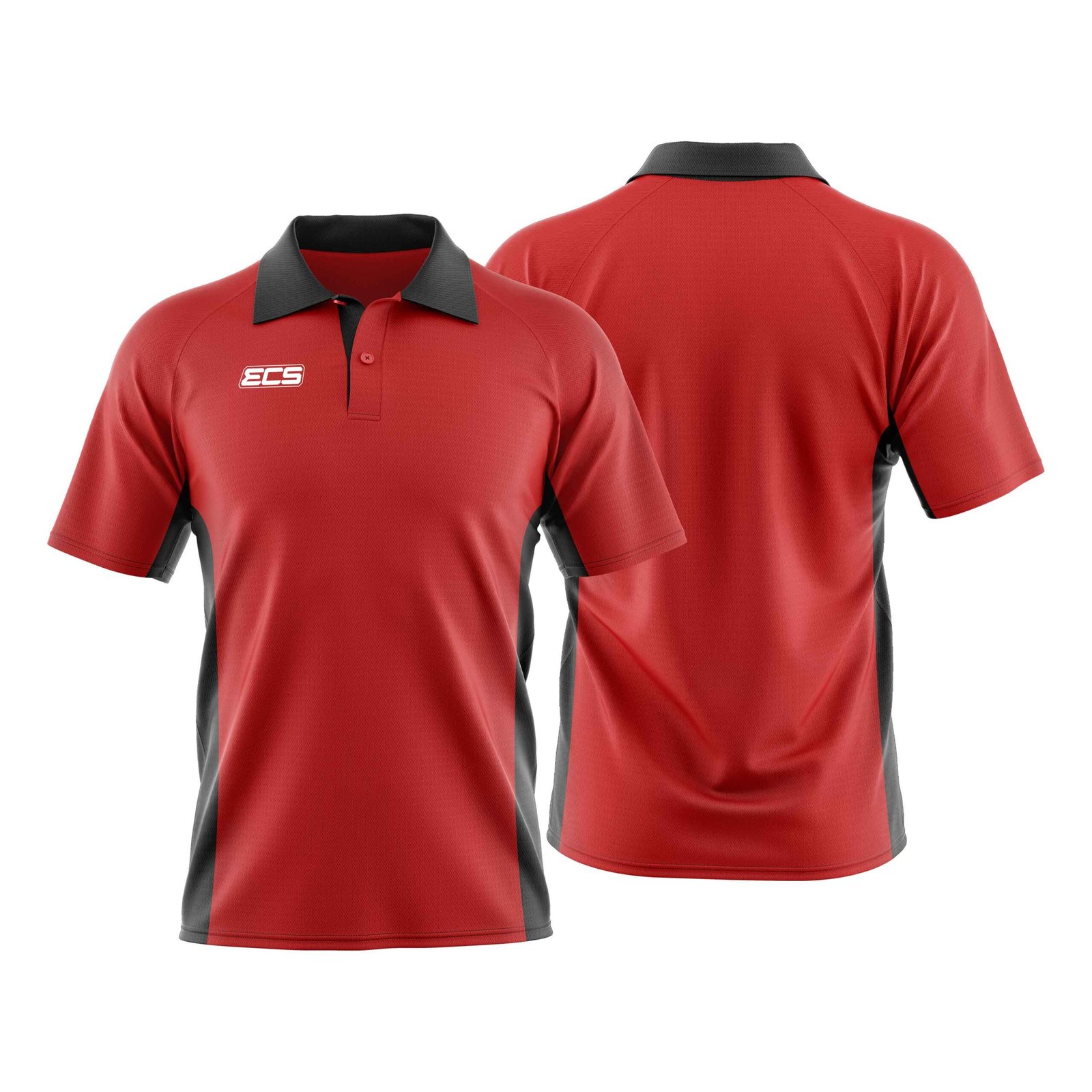ECS Training Polo – Core (Range 1) – C2 | Semi‑Sublimated Practice Top