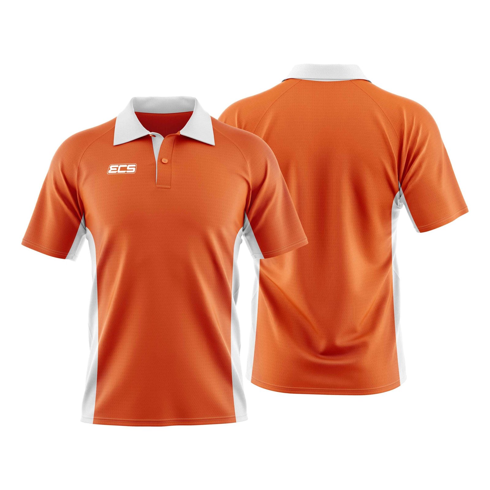 ECS Training Polo – Core (Range 1) – C4 | Semi‑Sublimated Practice Top