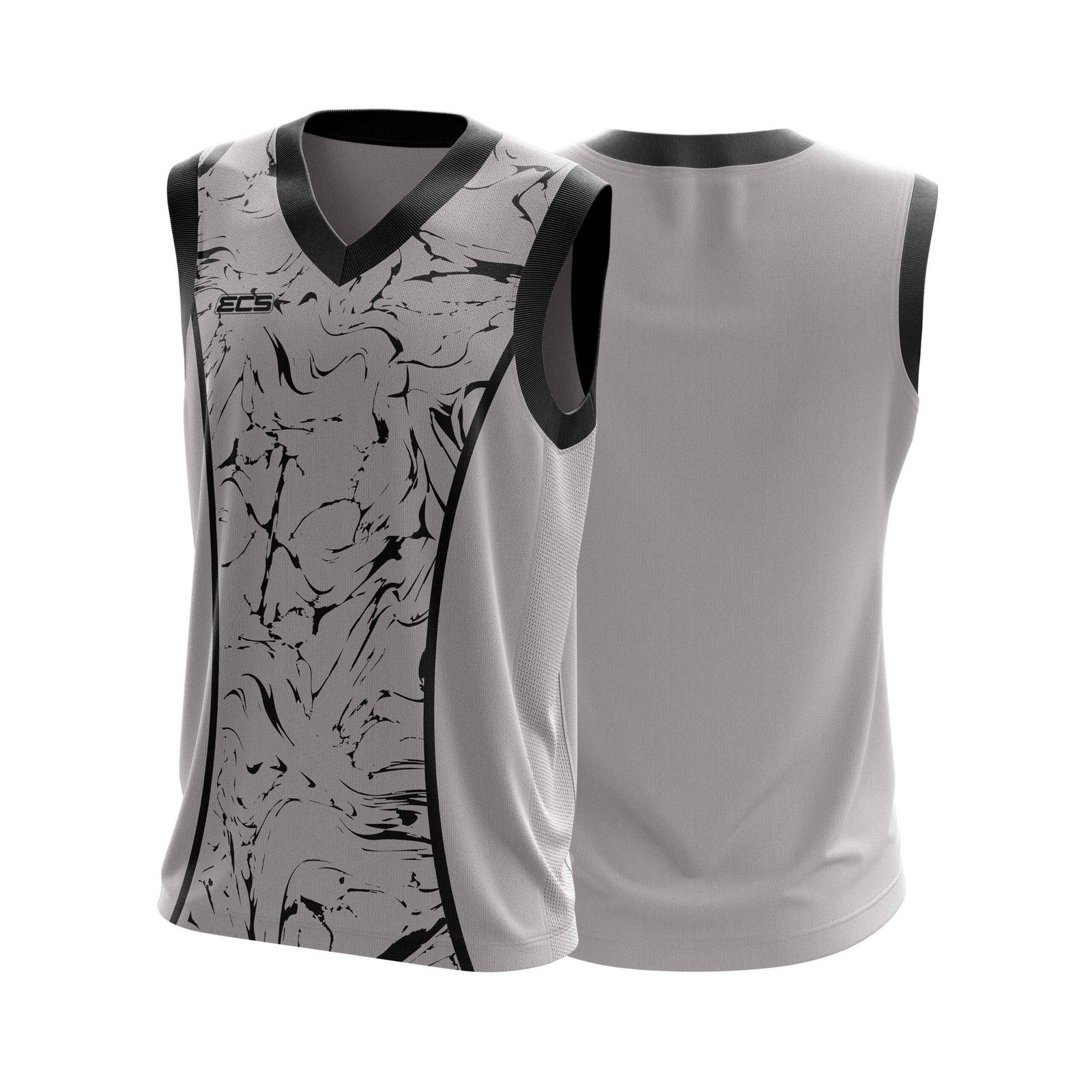 ECS Sleeveless Cricket Sweater – Forge (Range 1) - C9 | Semi‑Sublimated Teamwear