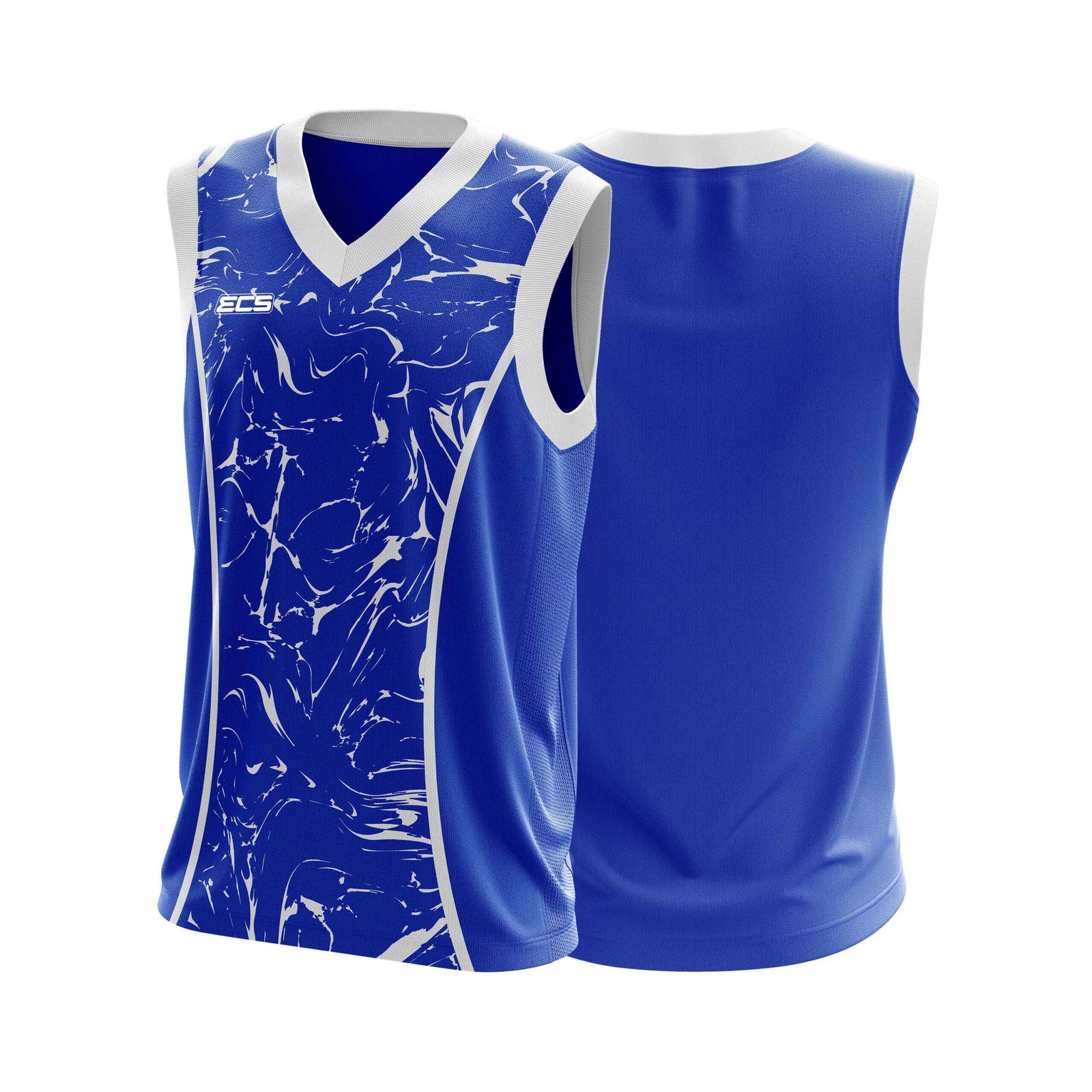 ECS Sleeveless Cricket Sweater – Forge (Range 1) - C18 | Semi‑Sublimated Teamwear