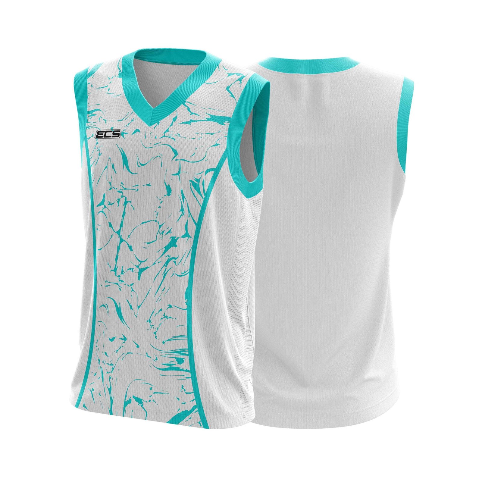 ECS Sleeveless Cricket Sweater – Forge (Range 1) - C3 | Semi‑Sublimated Teamwear