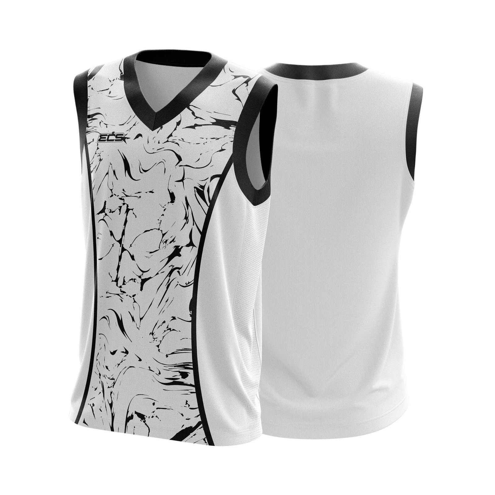 ECS Sleeveless Cricket Sweater – Forge (Range 1) - C4 | Semi‑Sublimated Teamwear