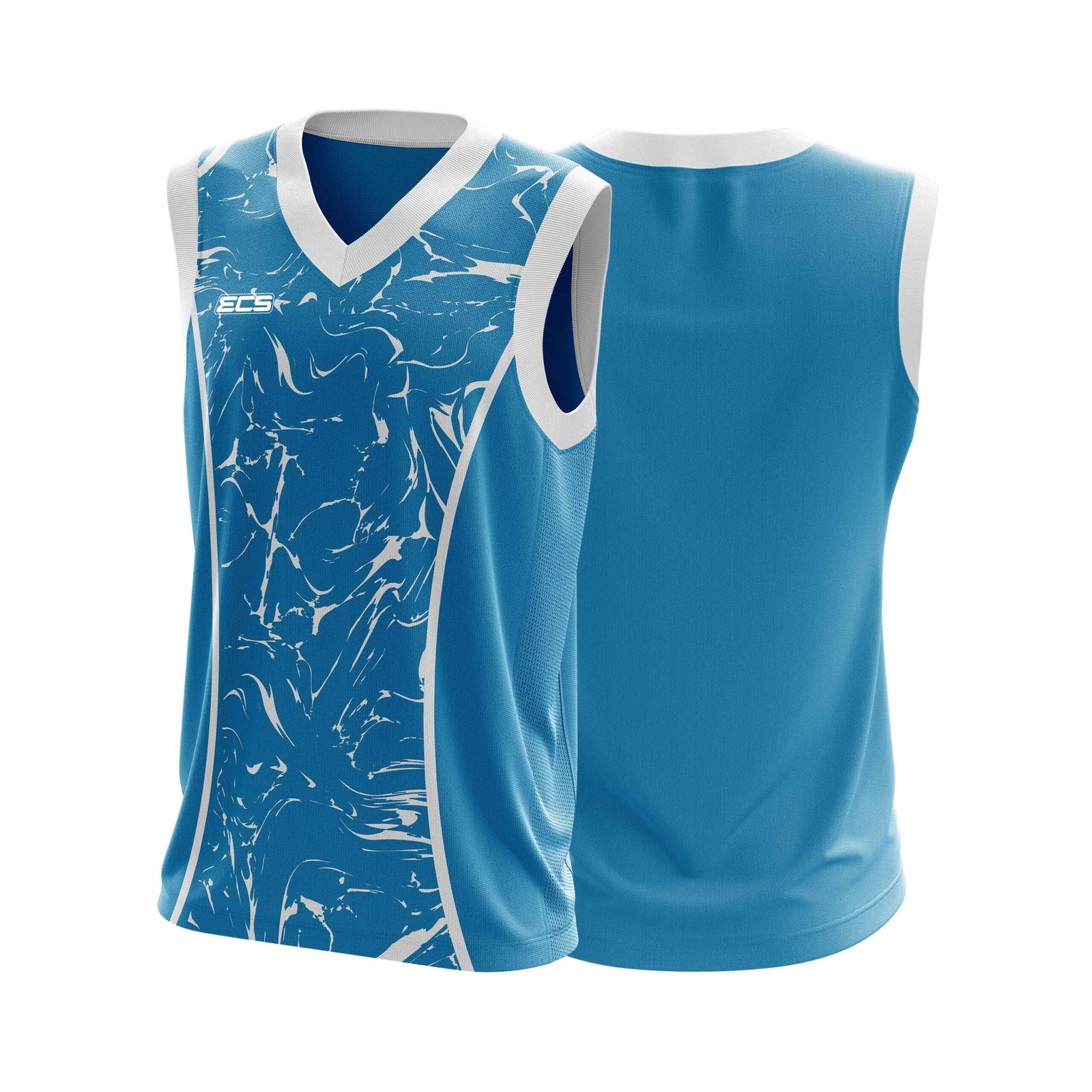 ECS Sleeveless Cricket Sweater – Forge (Range 1) - C5 | Semi‑Sublimated Teamwear