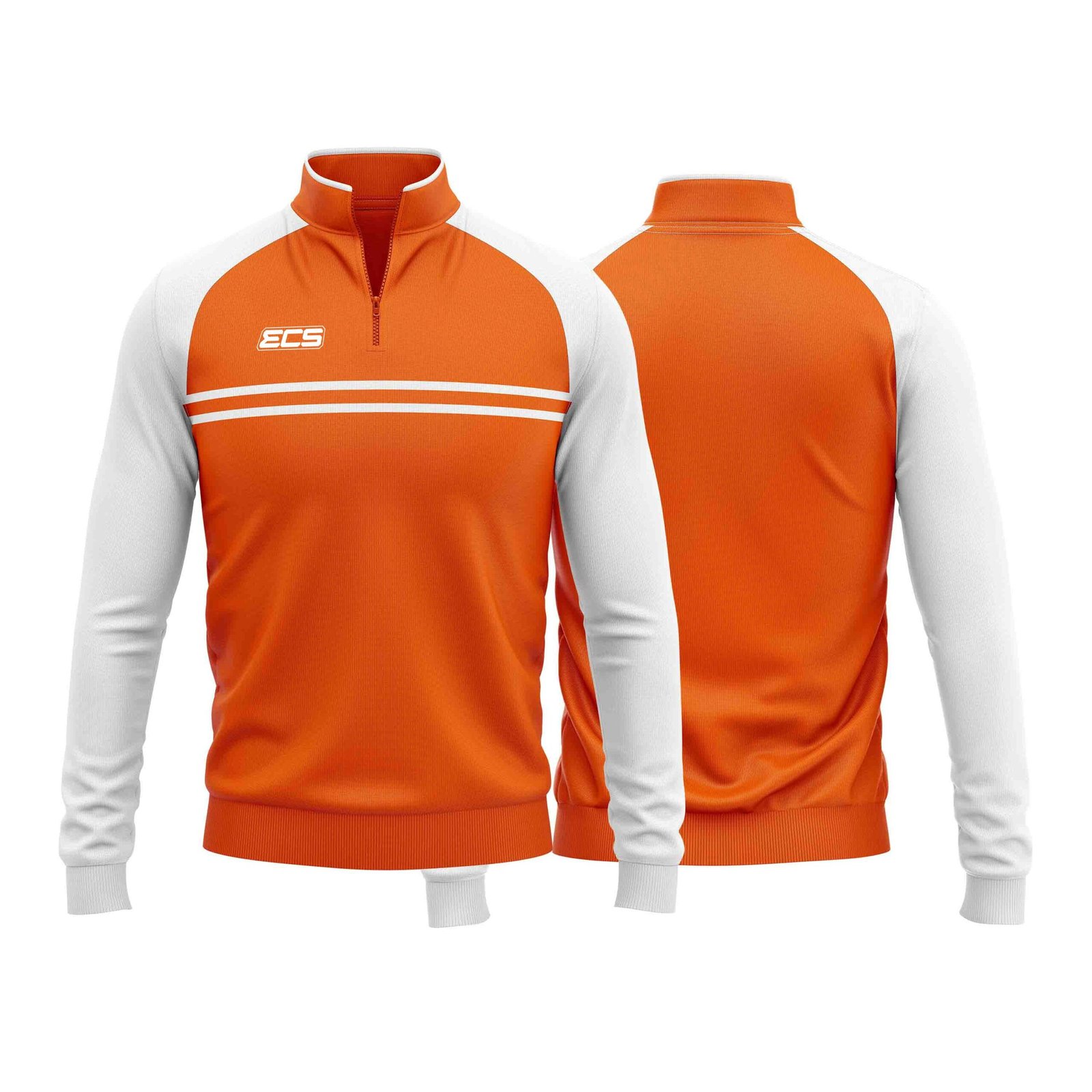 ECS Quarter‑Zip Training Top – Helix (Range 1) - C5 | Semi‑Custom Teamwear