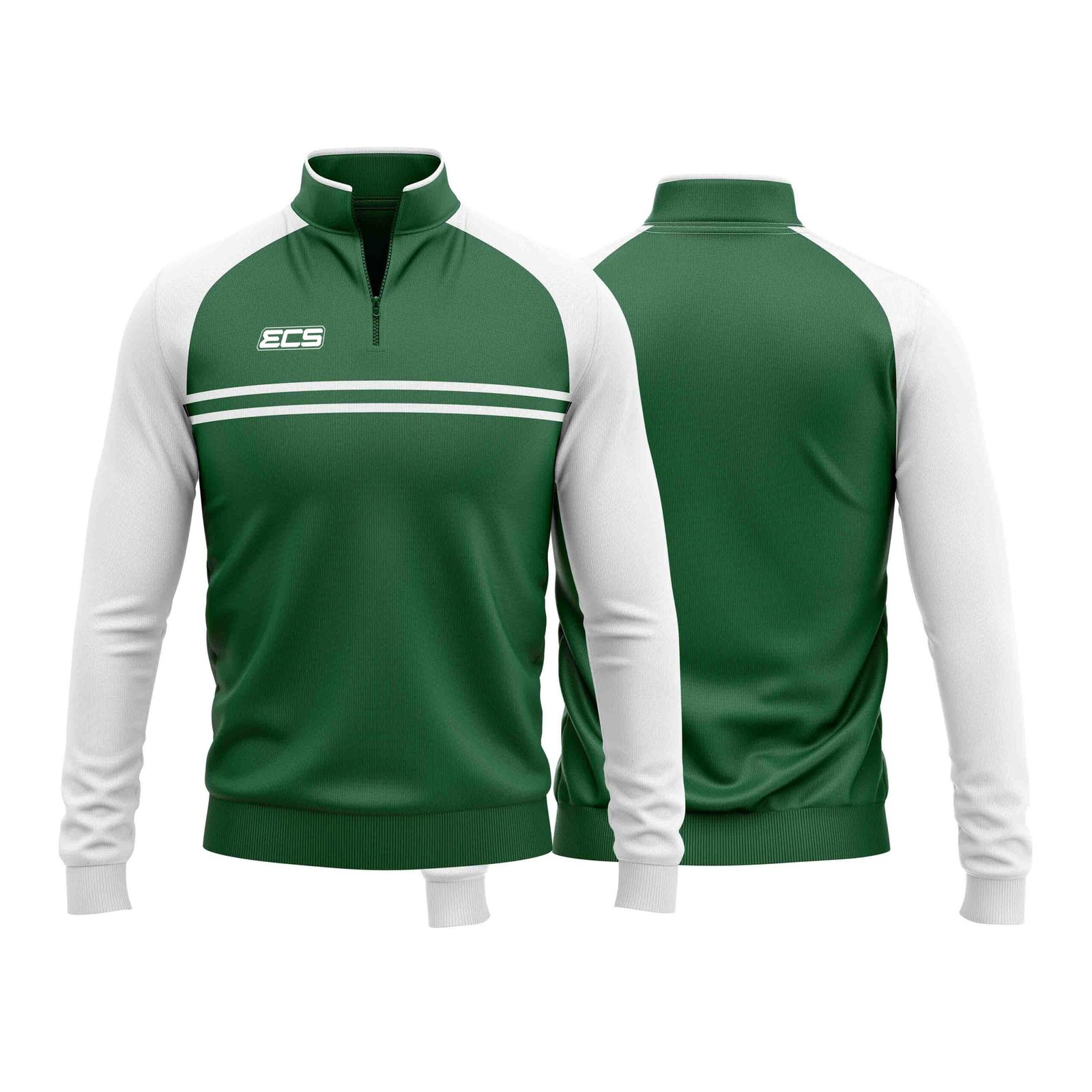 ECS Quarter‑Zip Training Top – Helix (Range 1) - C3 | Semi‑Custom Teamwear