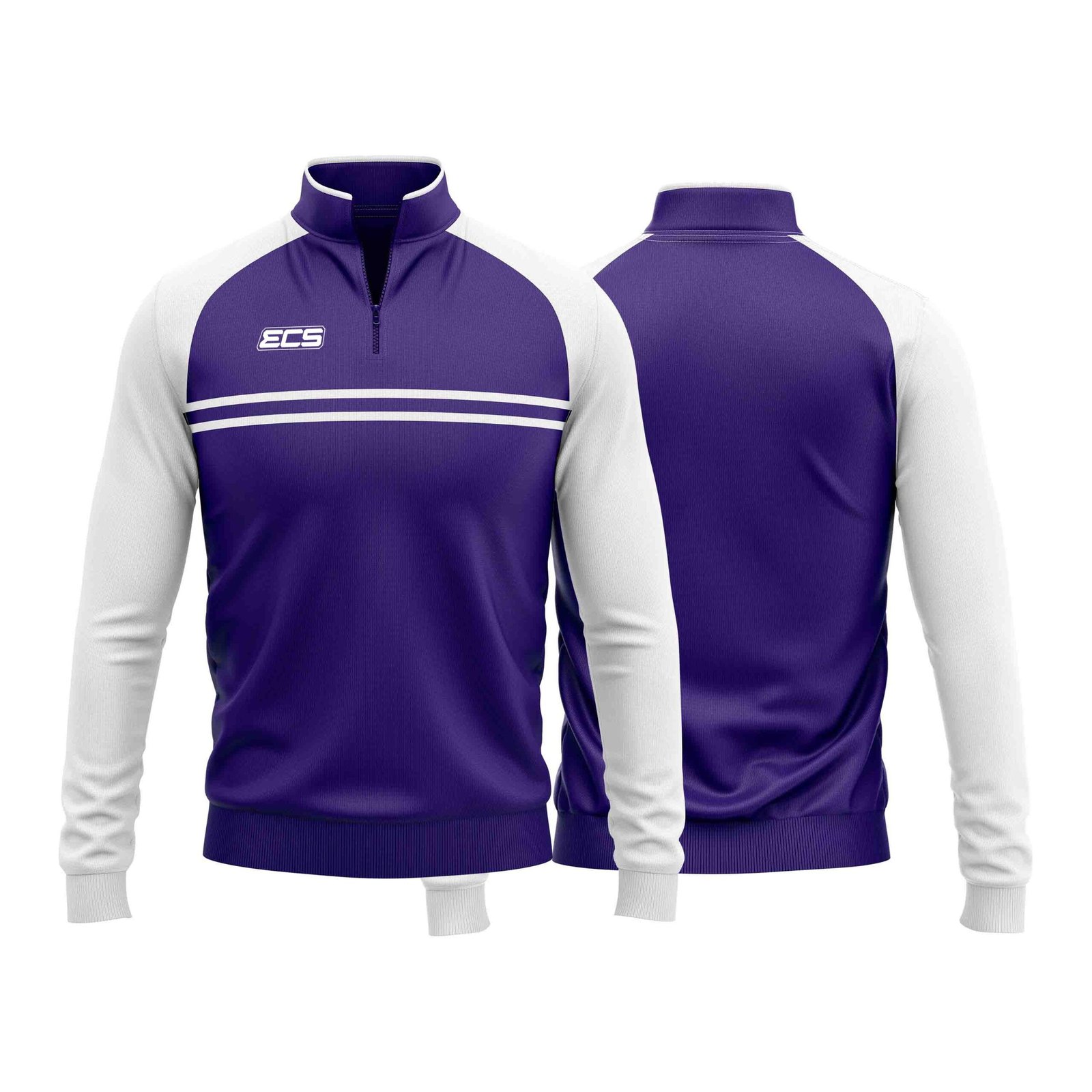 ECS Quarter‑Zip Training Top – Helix (Range 1) - C9 | Semi‑Custom Teamwear