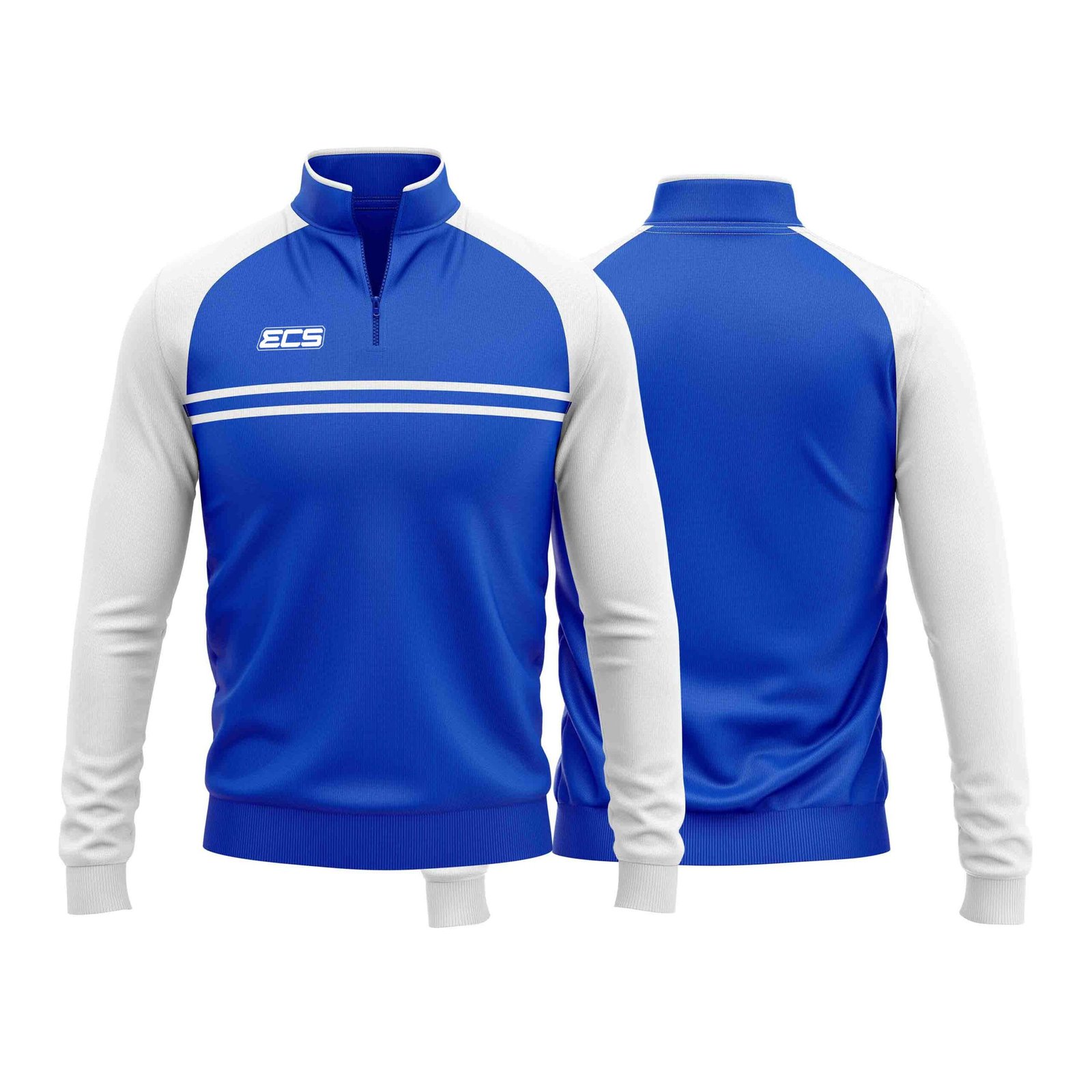 ECS Quarter‑Zip Training Top – Helix (Range 1) - C2 | Semi‑Custom Teamwear