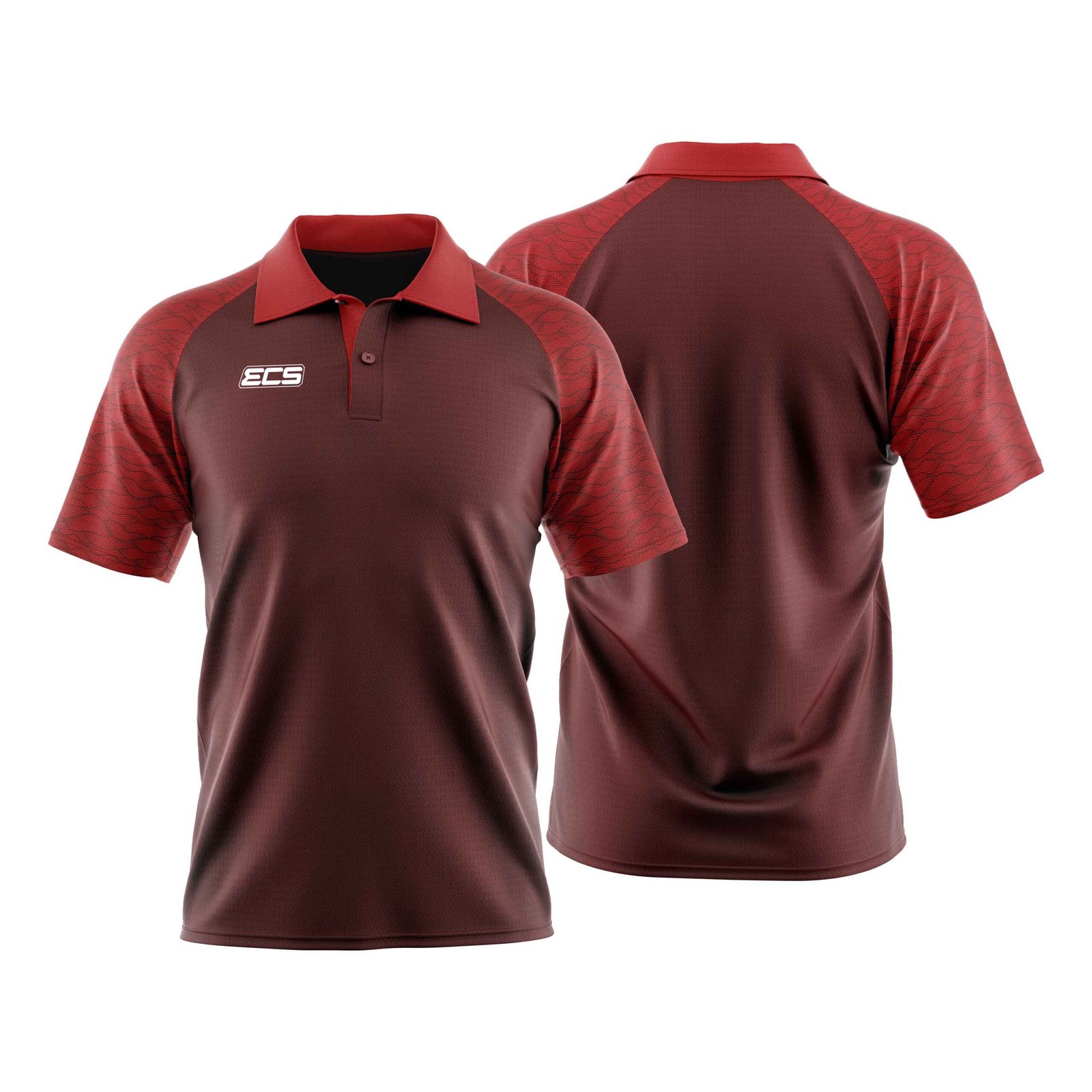 ECS Training Polo – Prime (Range 2) – C13 | Semi‑Sublimated Practice Top