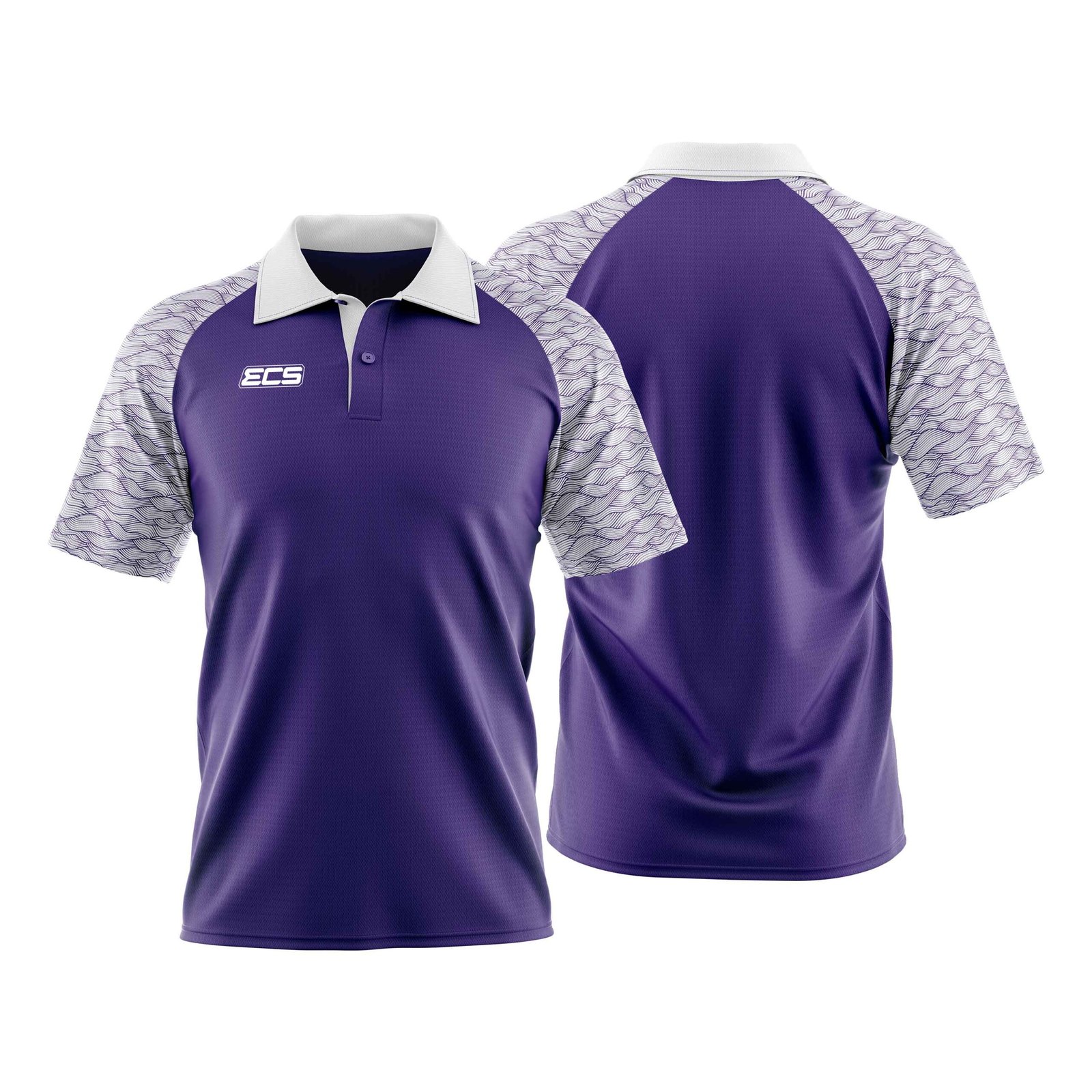 ECS Training Polo – Prime (Range 2) – C17 | Semi‑Sublimated Practice Top