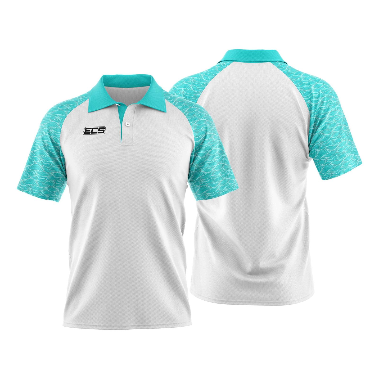 ECS Training Polo – Prime (Range 2) – C4 | Semi‑Sublimated Practice Top