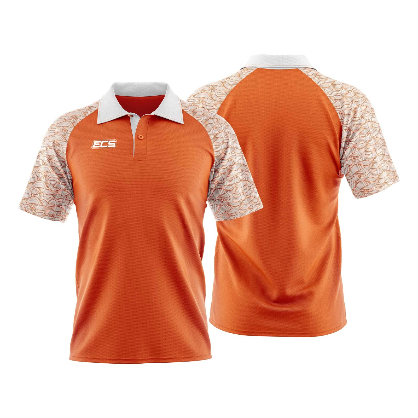 ECS Training Polo – Prime (Range 2) – C9 | Semi‑Sublimated Practice Top