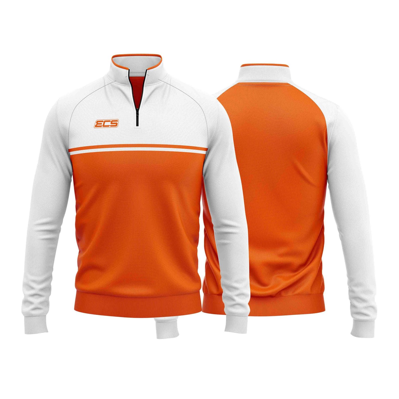 ECS Quarter‑Zip Training Top – Pulse (Range 2) - C5 | Semi‑Custom Teamwear