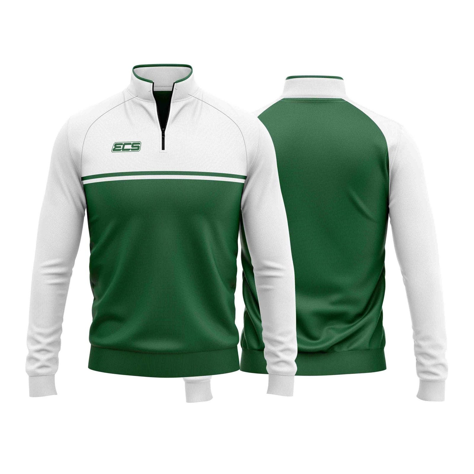 ECS Quarter‑Zip Training Top – Pulse (Range 2) - C2 | Semi‑Custom Teamwear
