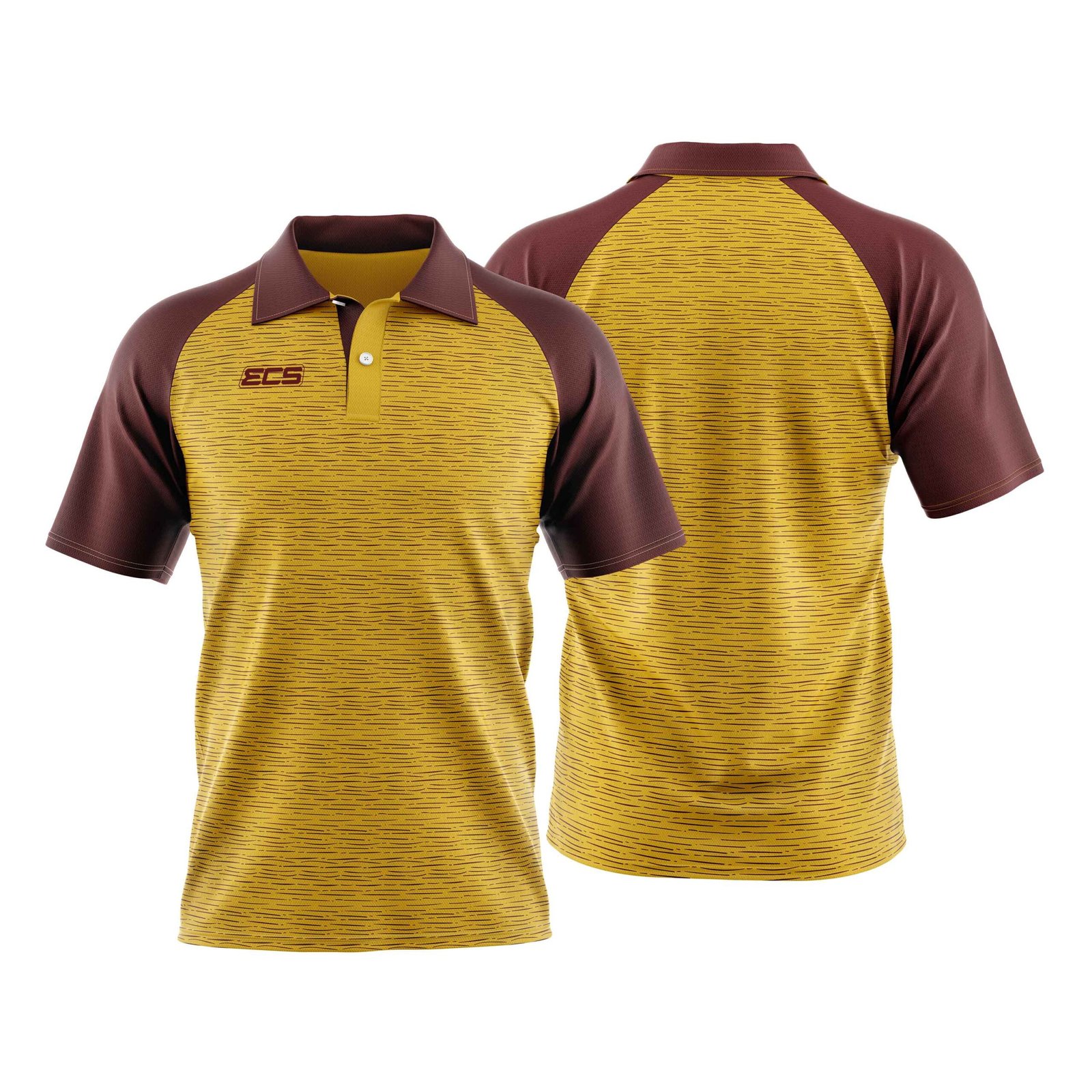 ECS Training Polo – Rogue (Range 3) – C11 | Semi‑Sublimated Practice Top