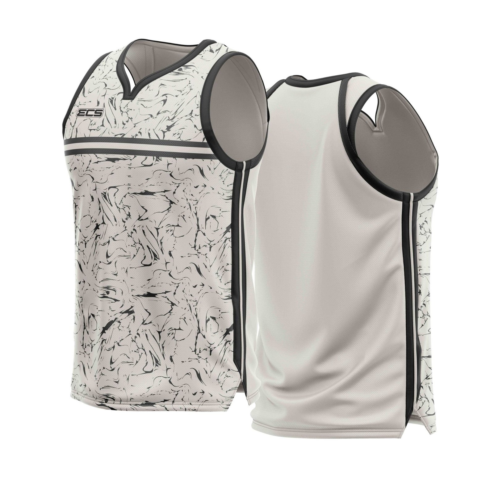 ECS Training Vest – Stealth (Range 3) – C8 | Sublimated Practice Top