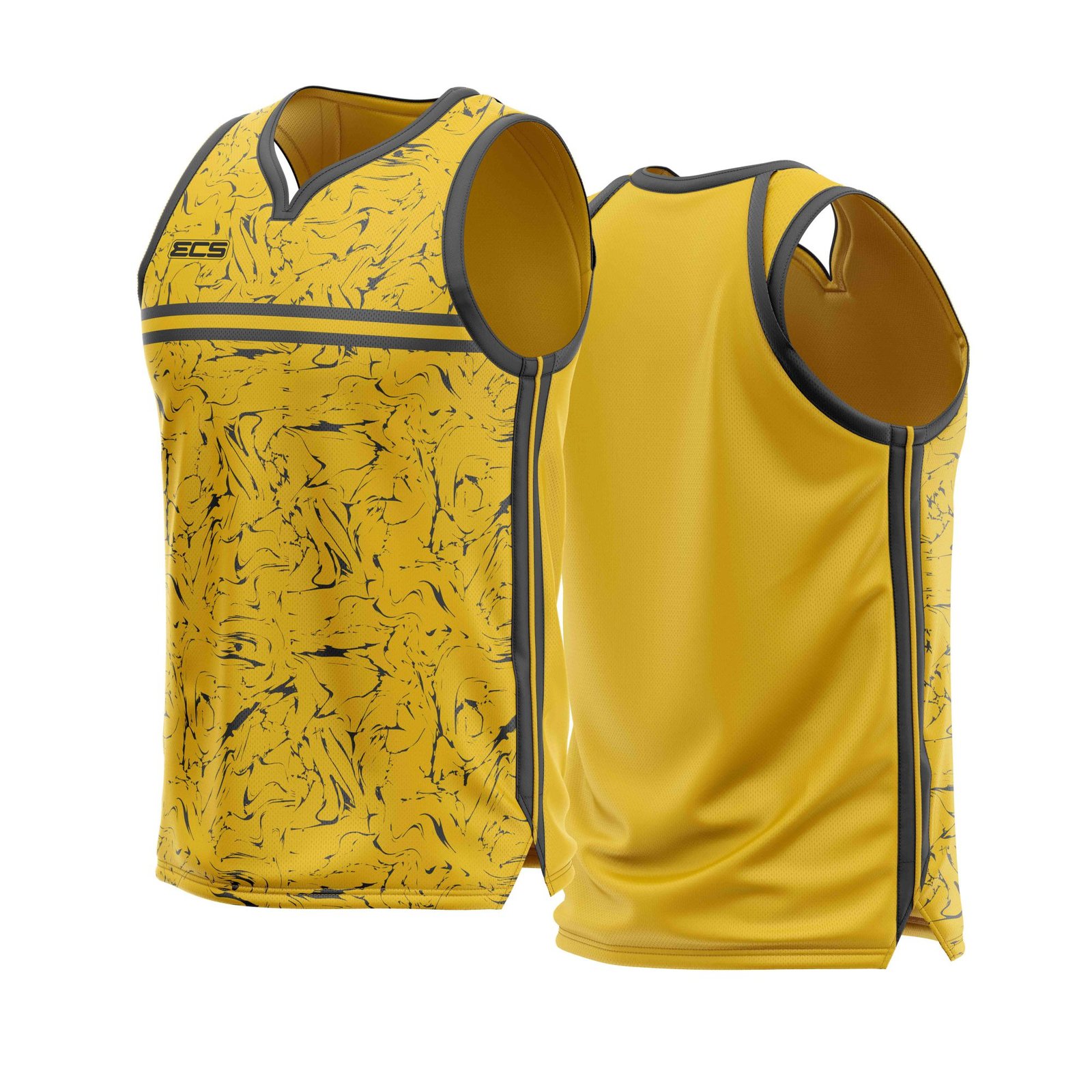 ECS Training Vest – Stealth (Range 3) – C15 | Sublimated Practice Top