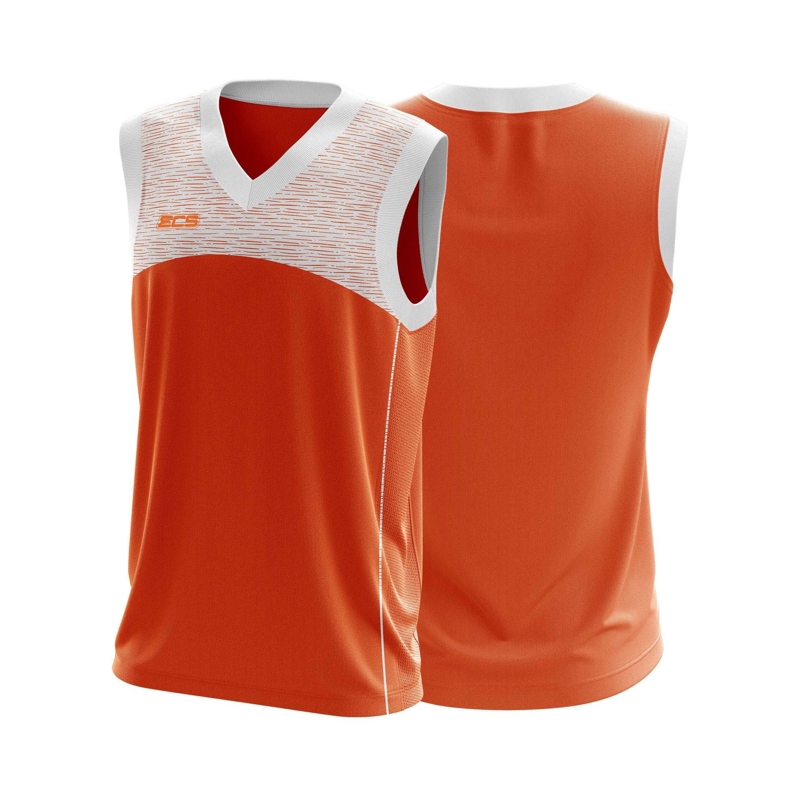 ECS Sleeveless Cricket Sweater – Strive (Range 2) - C17 | Semi‑Sublimated Teamwear