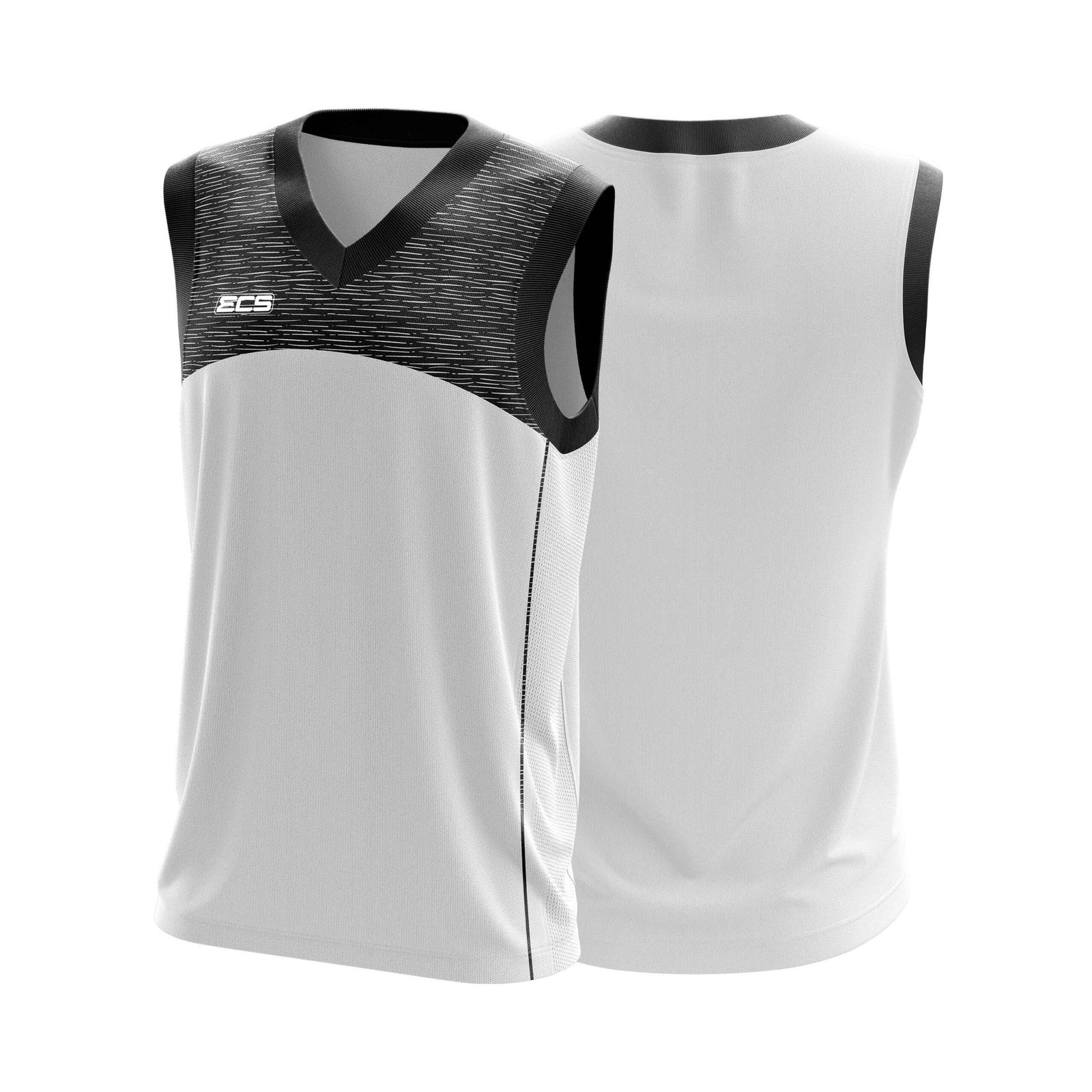 ECS Sleeveless Cricket Sweater – Strive (Range 2) - C7 | Semi‑Sublimated Teamwear