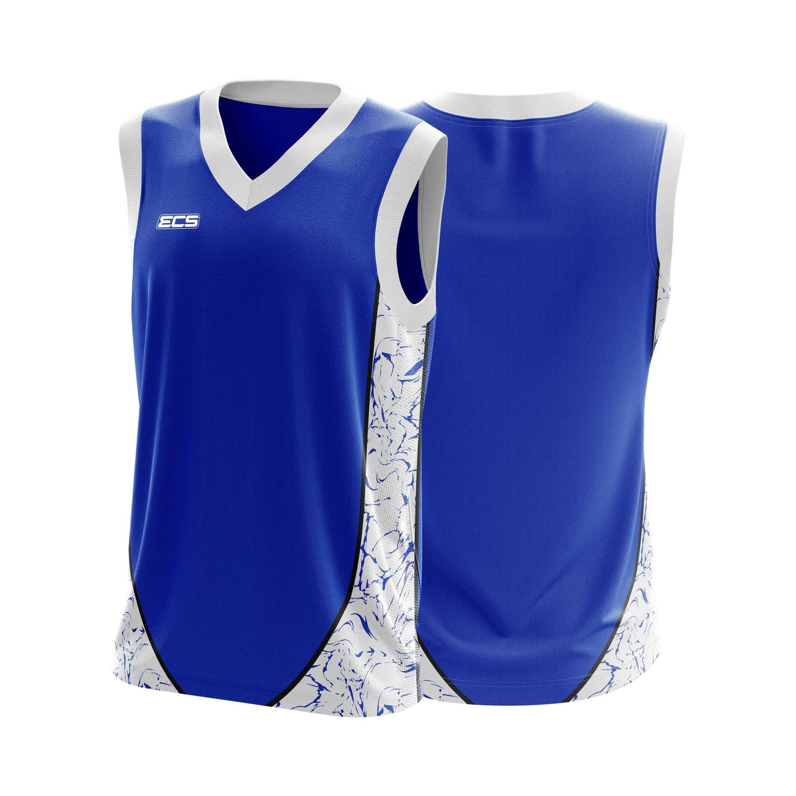 ECS Sleeveless Cricket Sweater – Surge (Range 3) - C3 | Semi‑Sublimated Teamwear