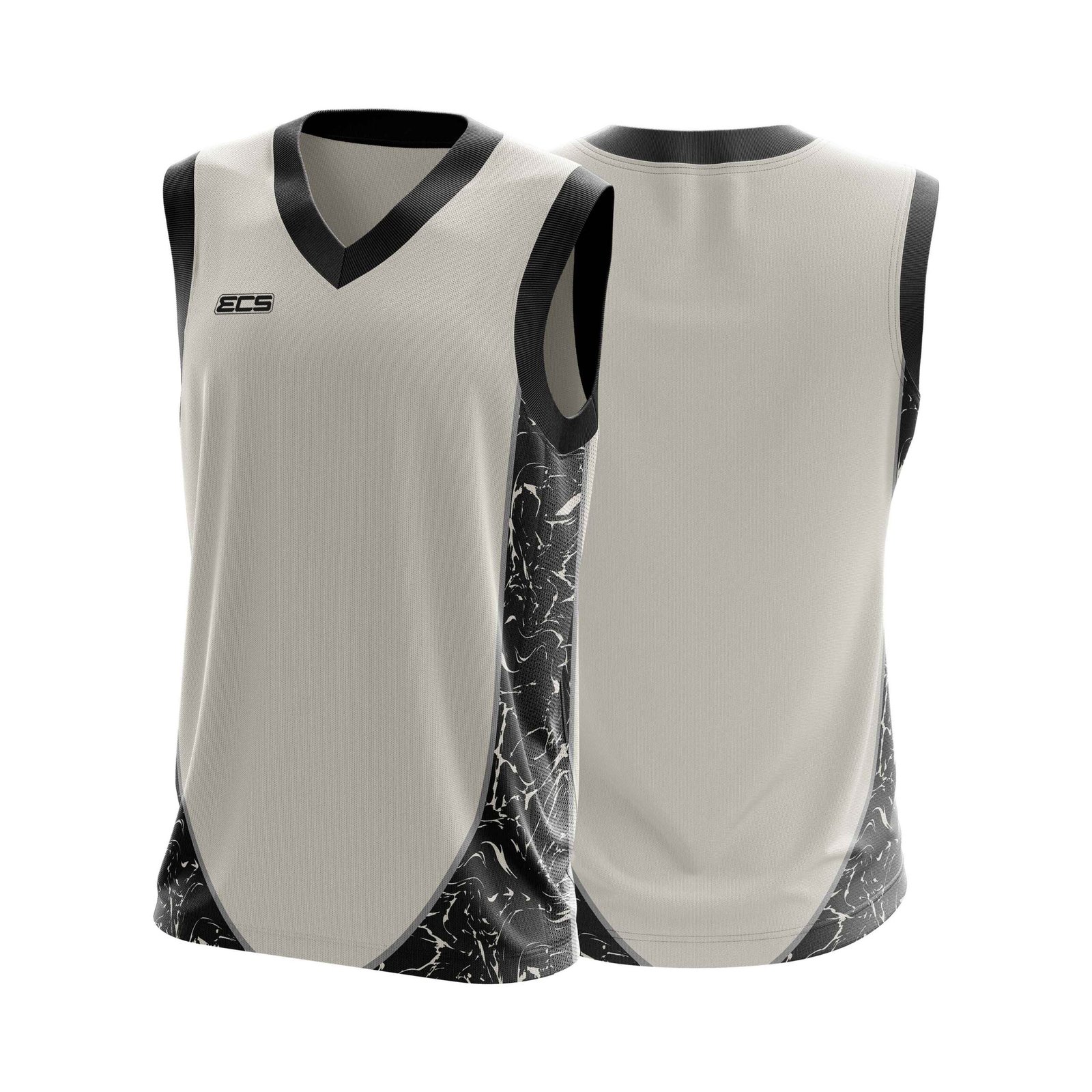 ECS Sleeveless Cricket Sweater – Surge (Range 3) - C11 | Semi‑Sublimated Teamwear
