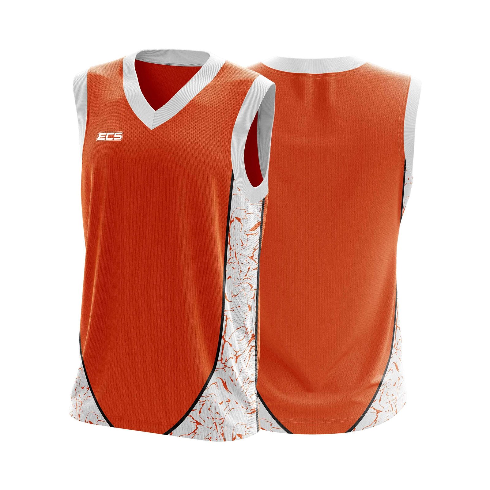 ECS Sleeveless Cricket Sweater – Surge (Range 3) - C10 | Semi‑Sublimated Teamwear