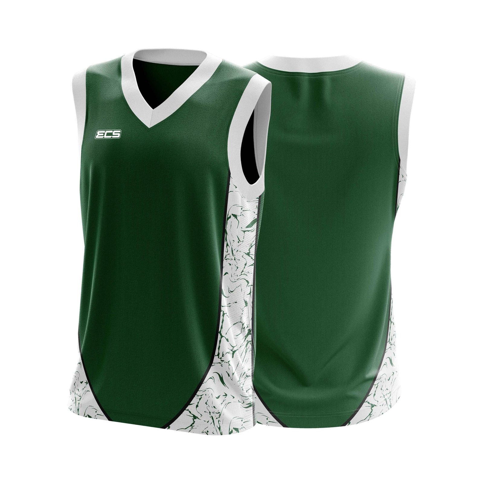ECS Sleeveless Cricket Sweater – Surge (Range 3) - C18 | Semi‑Sublimated Teamwear