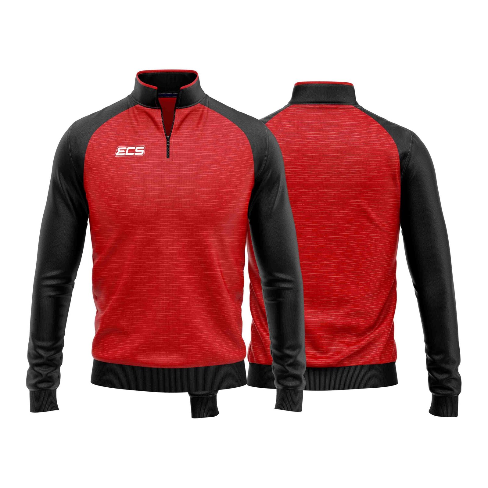 ECS Quarter‑Zip Training Top – Tempo (Range 3) - C11 | Semi‑Custom Teamwear
