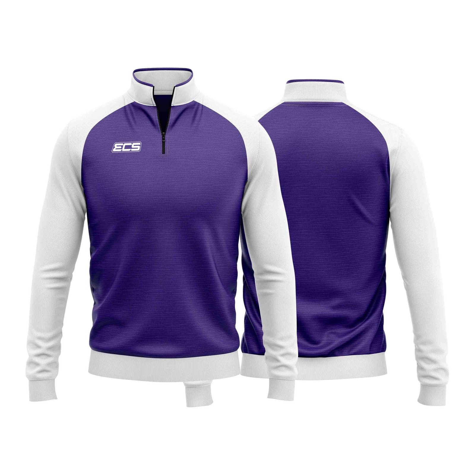 ECS Quarter‑Zip Training Top – Tempo (Range 3) - C12 | Semi‑Custom Teamwear
