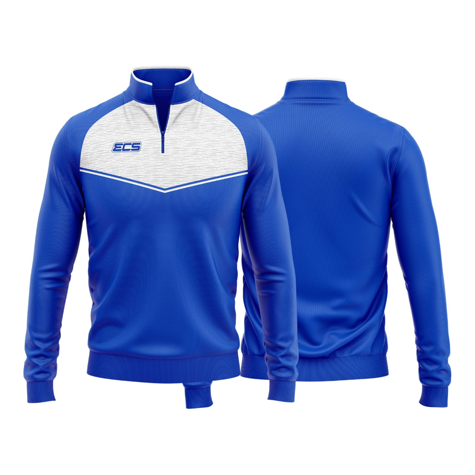 ECS Quarter‑Zip Training Top – Titan (Range 4) - C7 | Semi‑Custom Teamwear