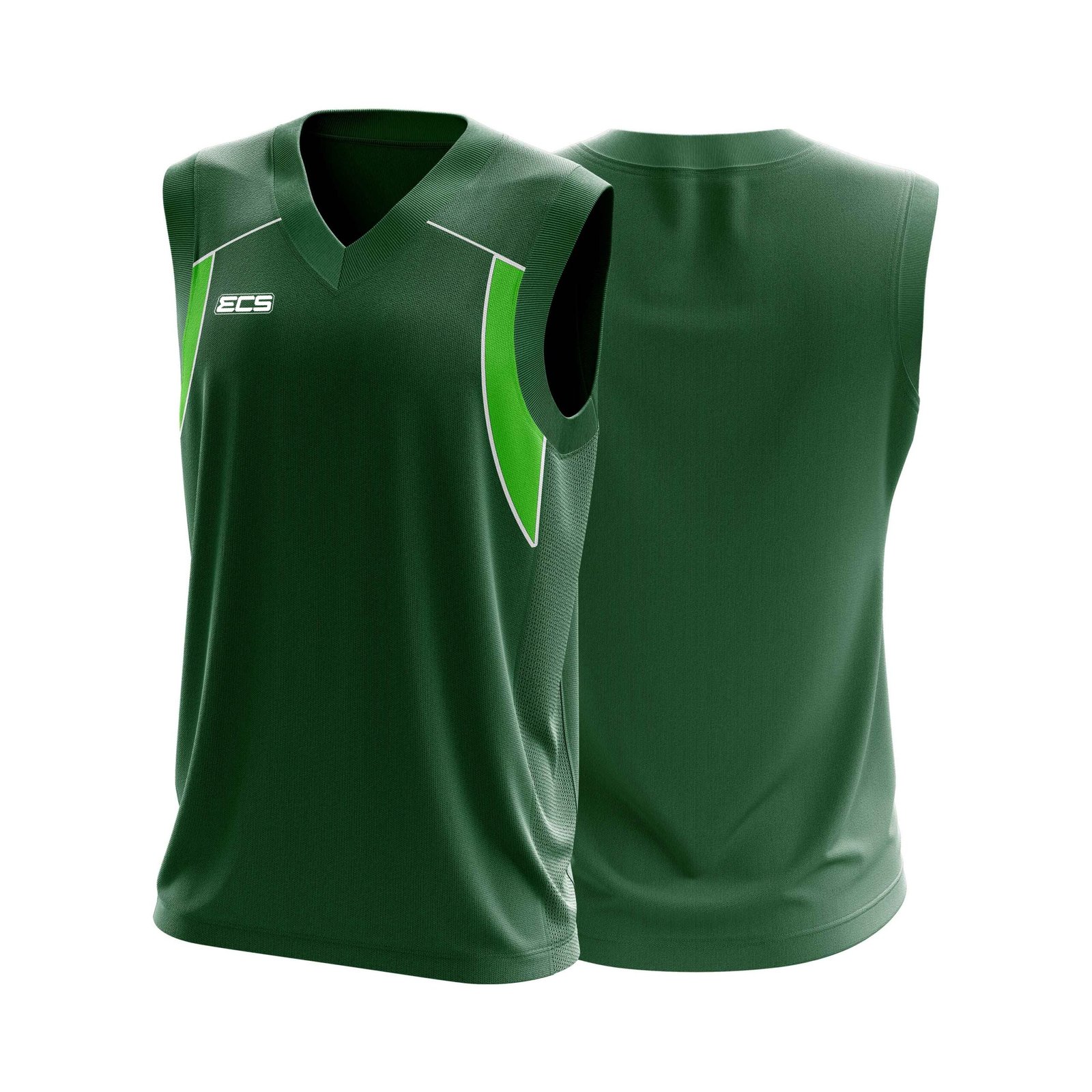 ECS Sleeveless Cricket Sweater – Vanta (Range 4) - C11 | Semi‑Sublimated Teamwear