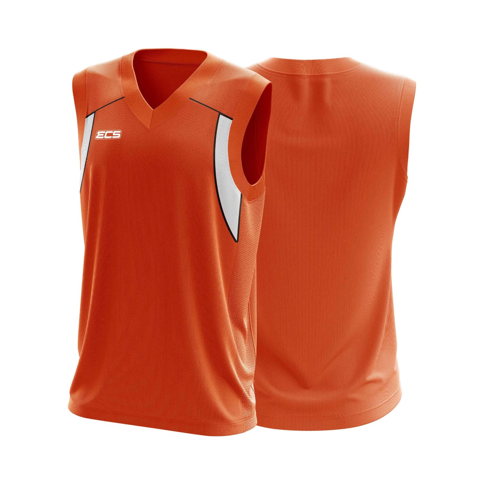ECS Sleeveless Cricket Sweater – Vanta (Range 4) - C8 | Semi‑Sublimated Teamwear