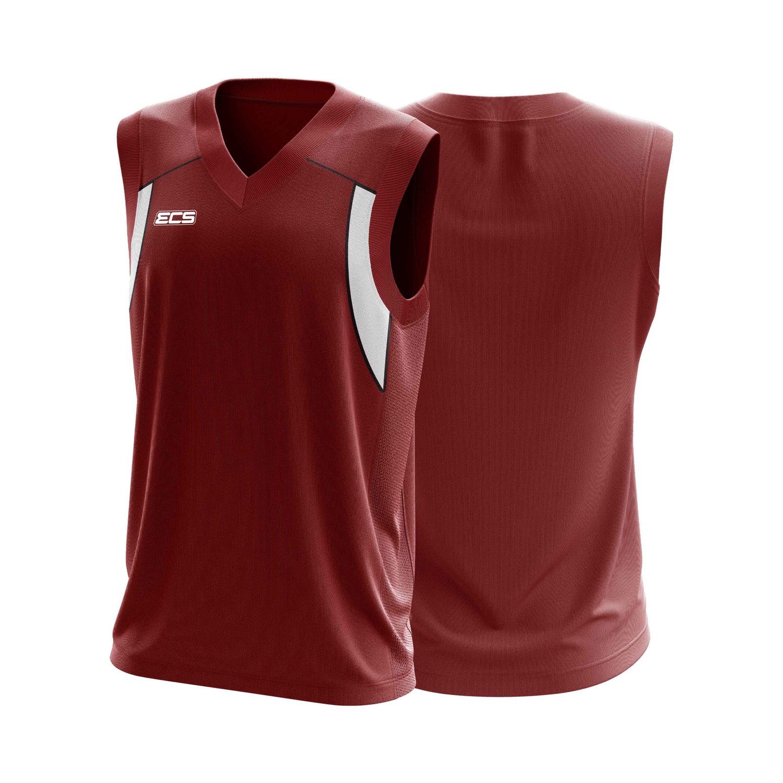 ECS Sleeveless Cricket Sweater – Vanta (Range 4) - C17 | Semi‑Sublimated Teamwear