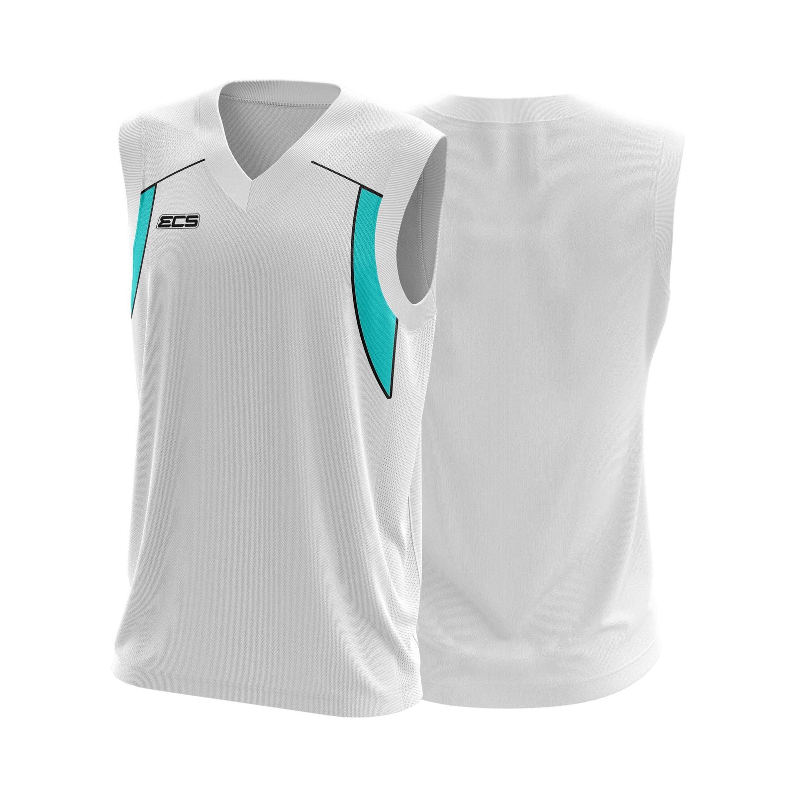 ECS Sleeveless Cricket Sweater – Vanta (Range 4) - C3 | Semi‑Sublimated Teamwear