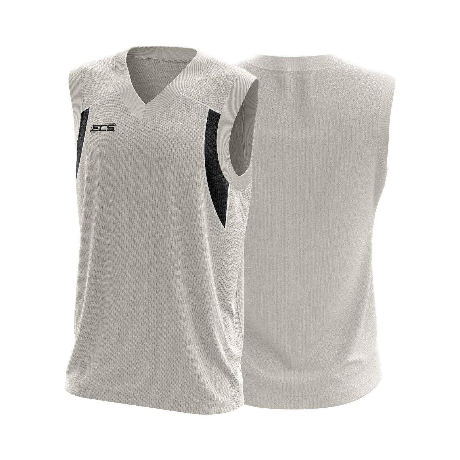 ECS Sleeveless Cricket Sweater – Vanta (Range 4) - C7 | Semi‑Sublimated Teamwear