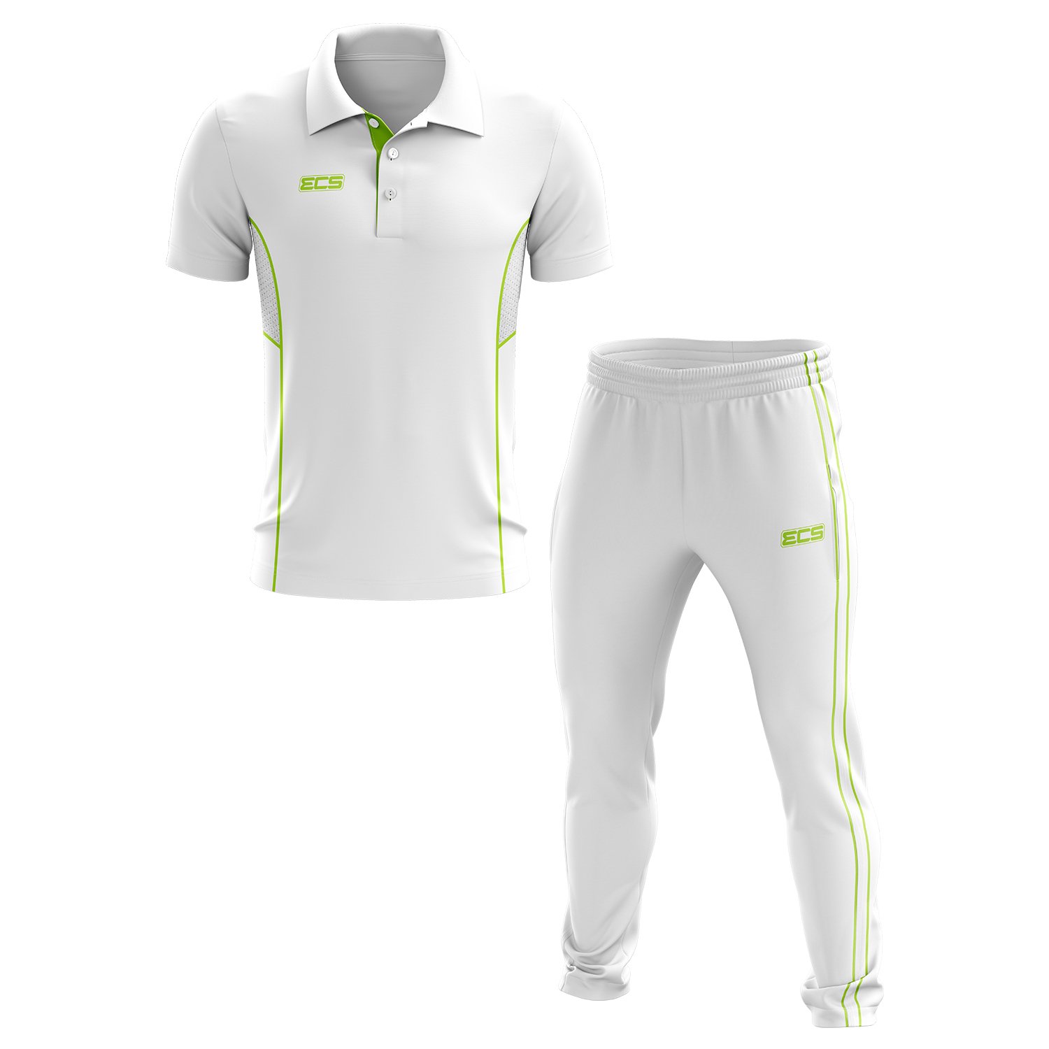White Match Kit – Cricket Whites Set - D | ECS