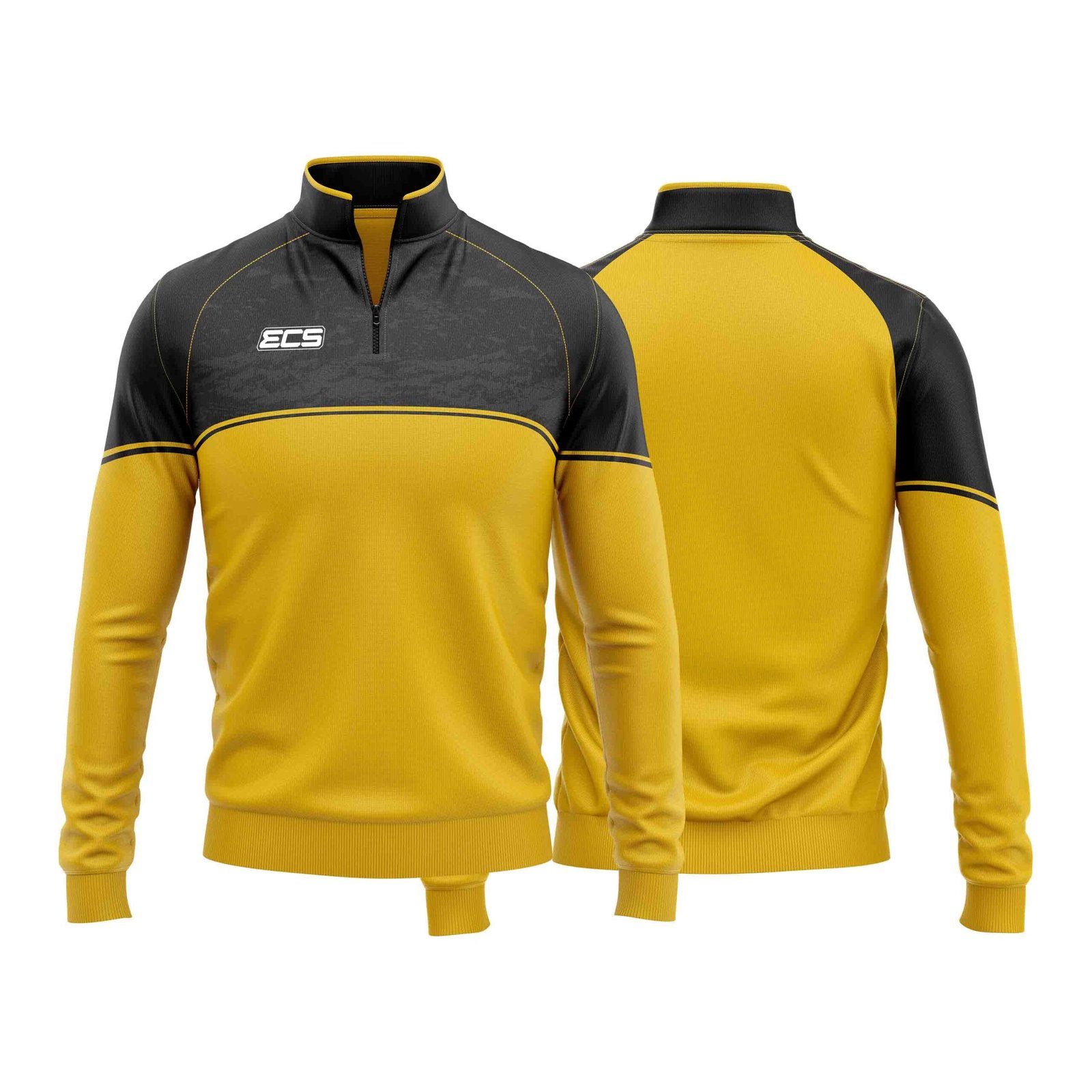 ECS Quarter‑Zip Training Top – Zenith (Range 5) - C5 | Semi‑Custom Teamwear