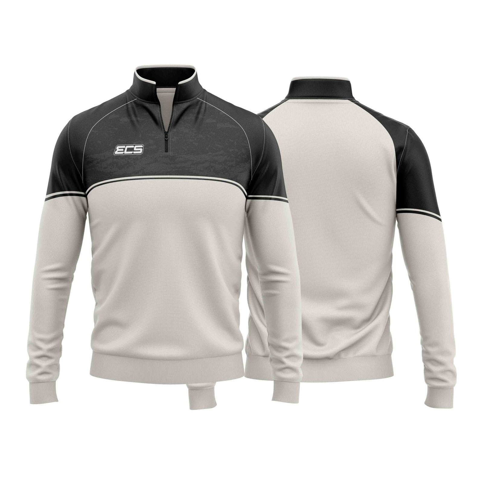 ECS Quarter‑Zip Training Top – Zenith (Range 5) - C8 | Semi‑Custom Teamwear