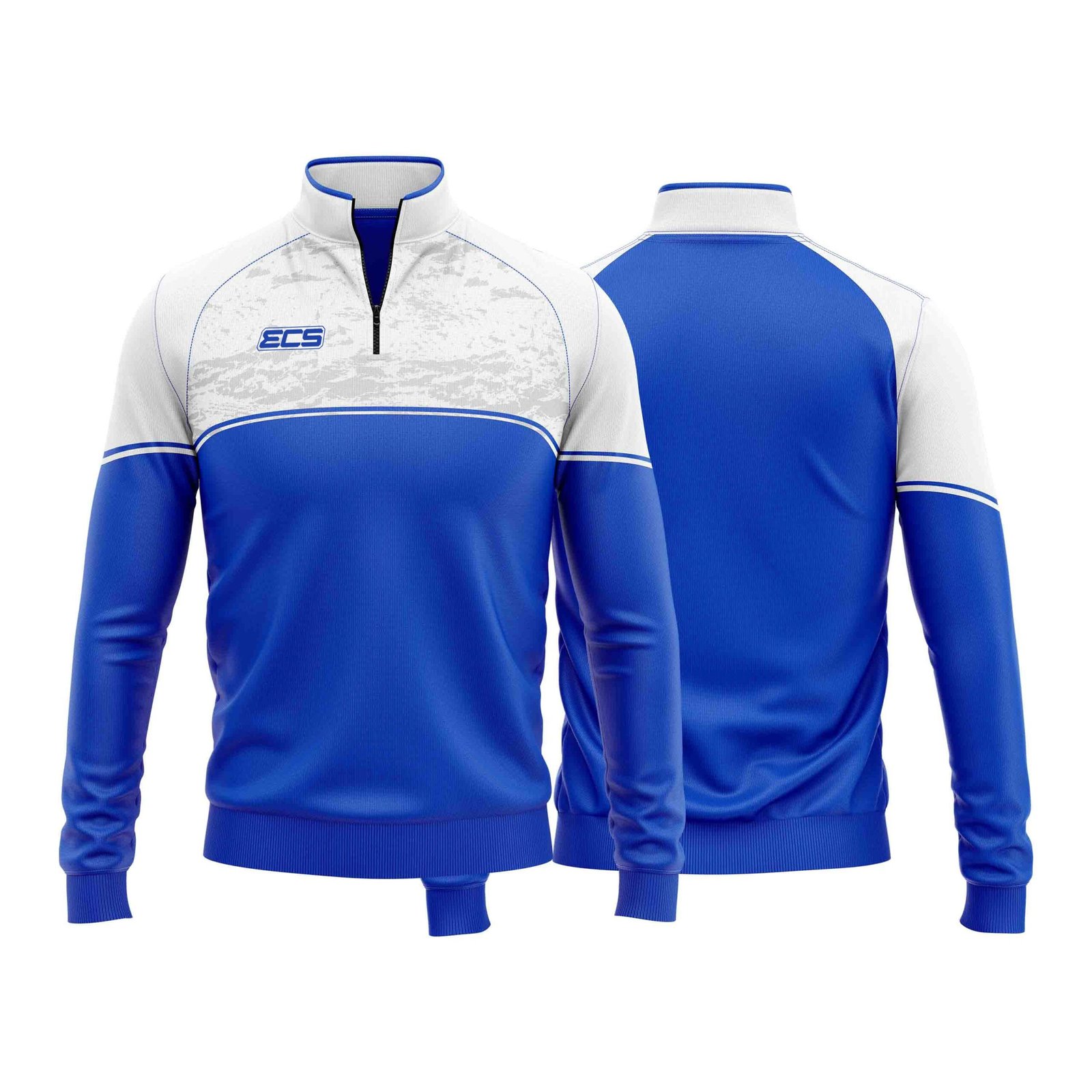 ECS Quarter‑Zip Training Top – Zenith (Range 5) - C9 | Semi‑Custom Teamwear