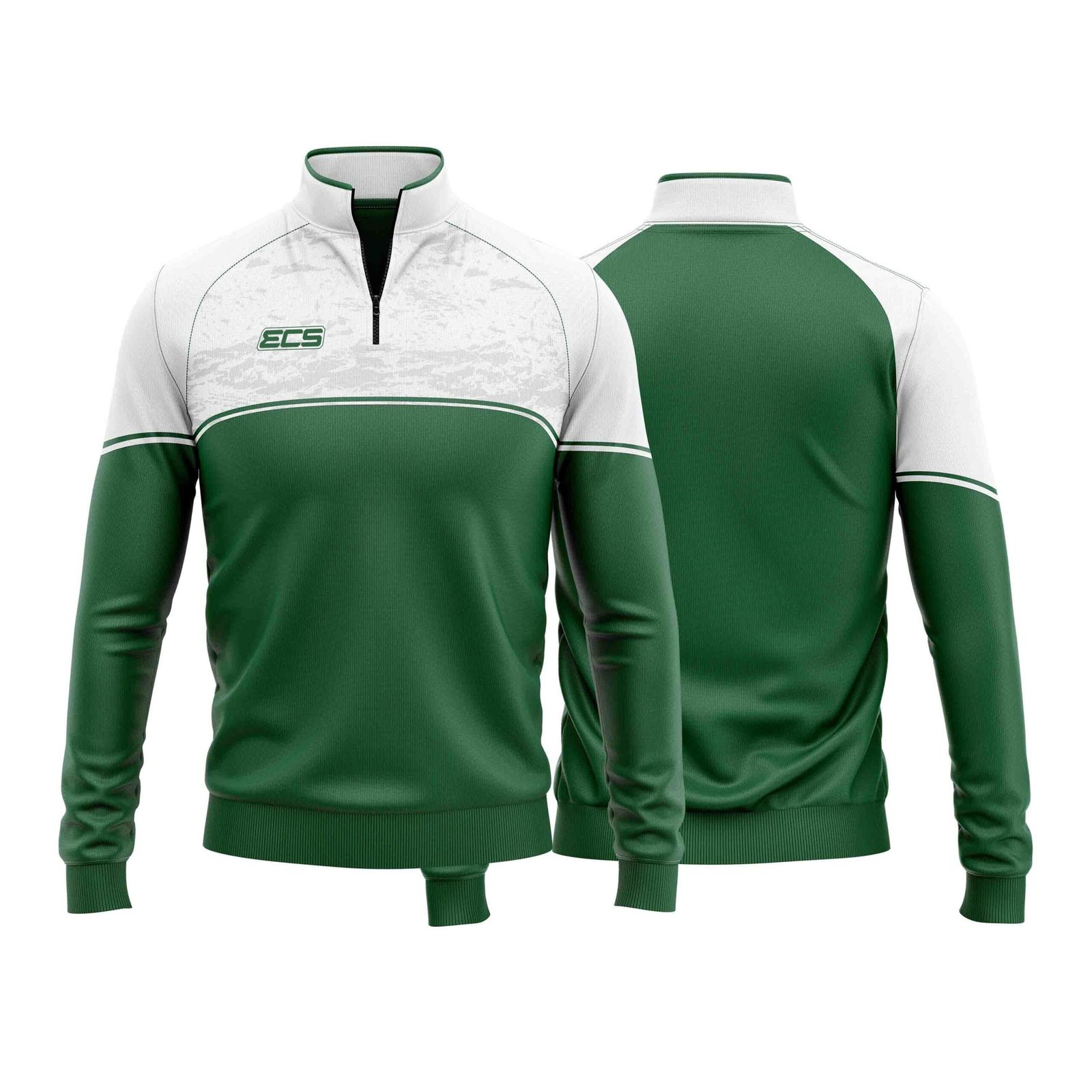 ECS Quarter‑Zip Training Top – Zenith (Range 5) - C10 | Semi‑Custom Teamwear